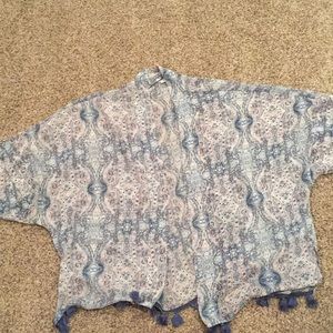 Garage oversized kimono